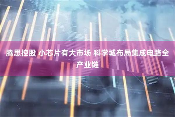 腾思控股 小芯片有大市场 科学城布局集成电路全产业链