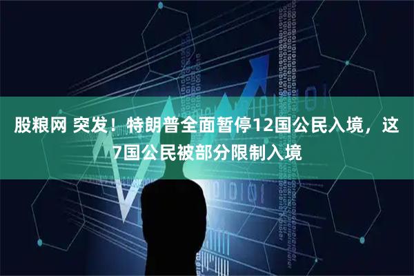 股粮网 突发！特朗普全面暂停12国公民入境，这7国公民被部分限制入境